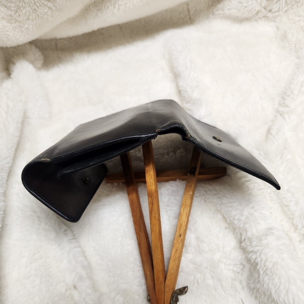 Vtg Black Coach Billfold - Picture 14 of 15